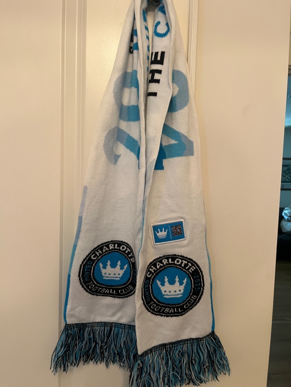 Charlotte Football Club 2022 Season Ticket Scarf